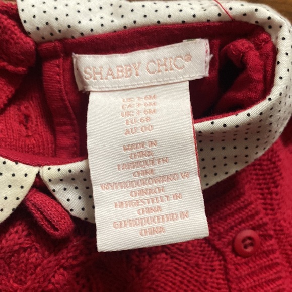 Shabby Chic Baby Holiday Sweater - Picture 4 of 8